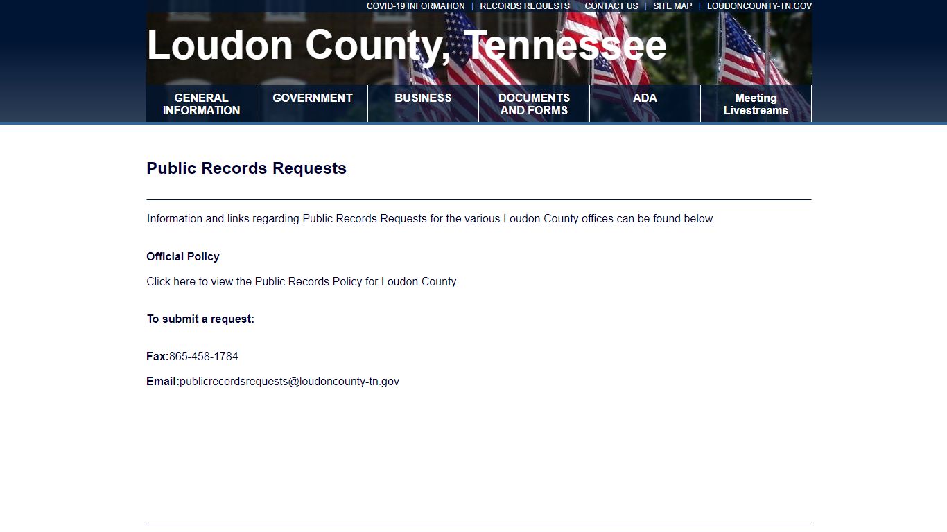 Welcome to the official website of Loudon County ...